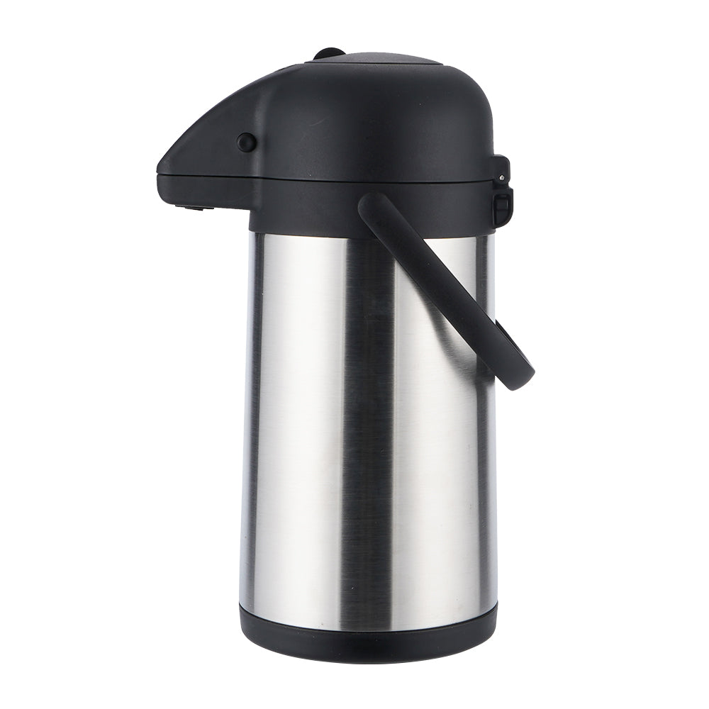 Termo Bomba 2.5 Litros en Acero Inoxidable para Cafe y Bebidas