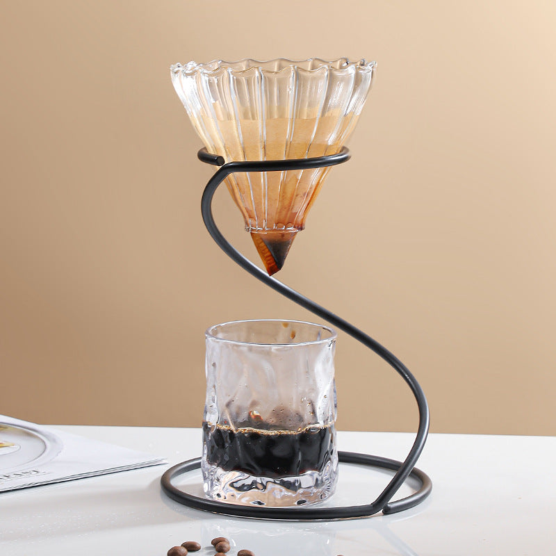 Kit Metodo Dripper v60 con Soporte Base de Hierro