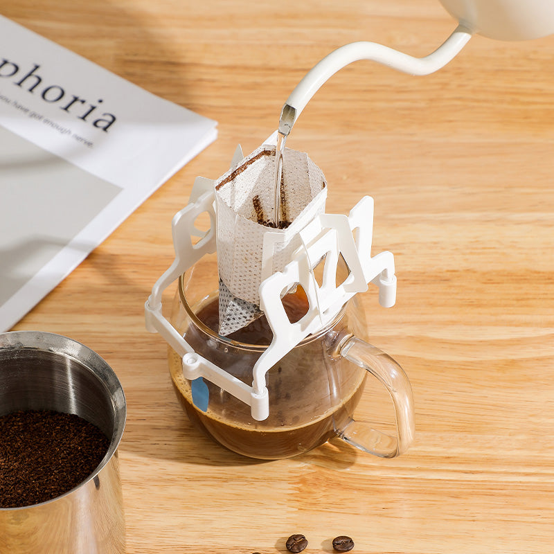 Soporte Plegable para Filtros Cafe Coffee Drips Metodo Goteo Portatil
