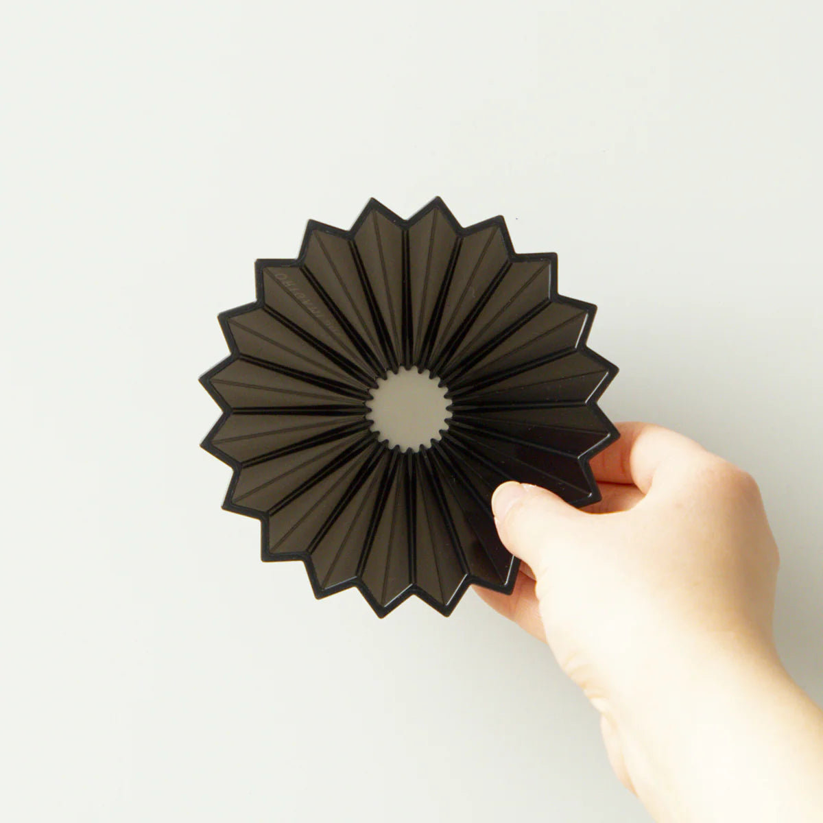 Cafetera Tipo Origami Dripper Air Plastico Libre BPA Color Negro Clear