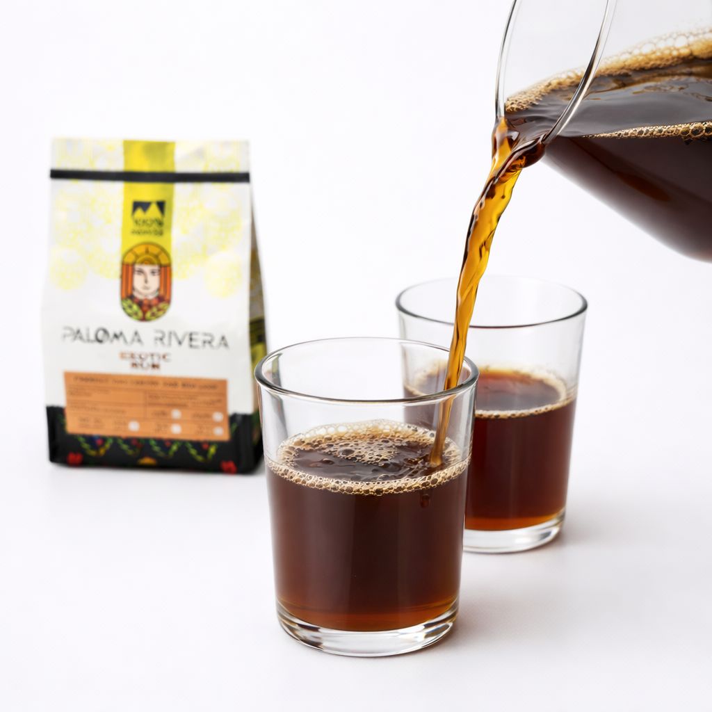Cafe Grano o Molido Sabor a Ron Tueste Medio Infusionado 250g