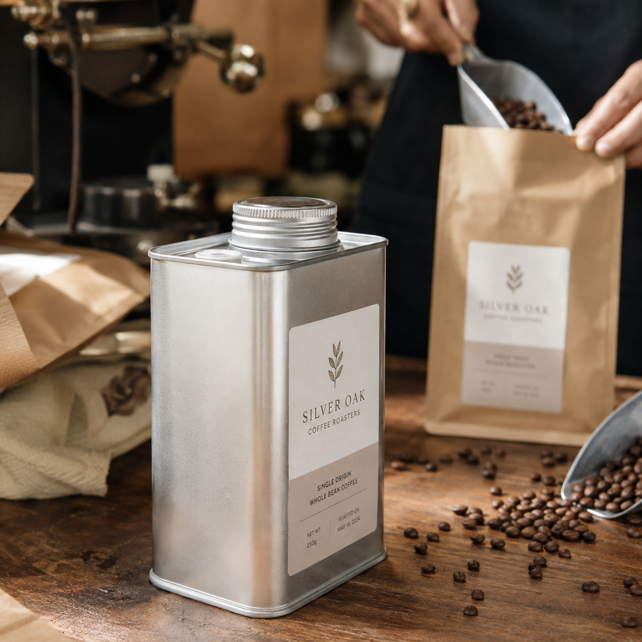 Lata Cabilock para Café 300 g | Empaque Cafe Especial