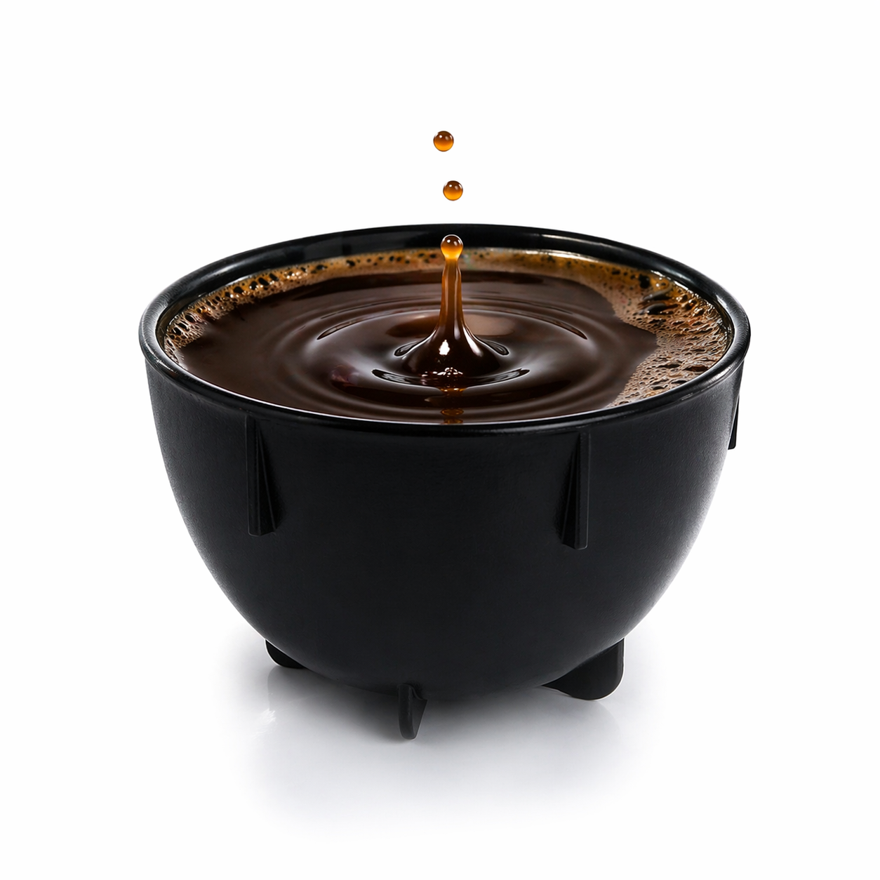 Taza de Catar Cafe Especial Negra