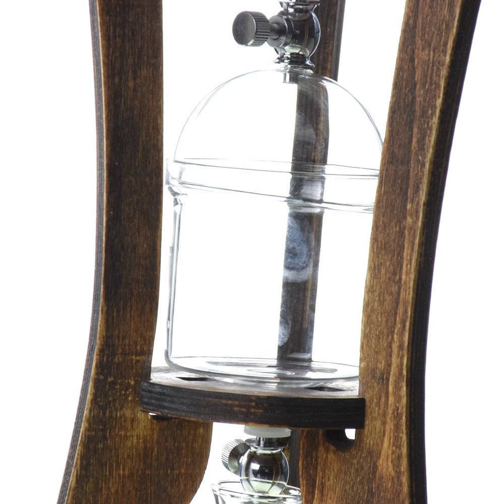 Torre Cold Brew 1000ml Madera Borocilicato Cafe Frio