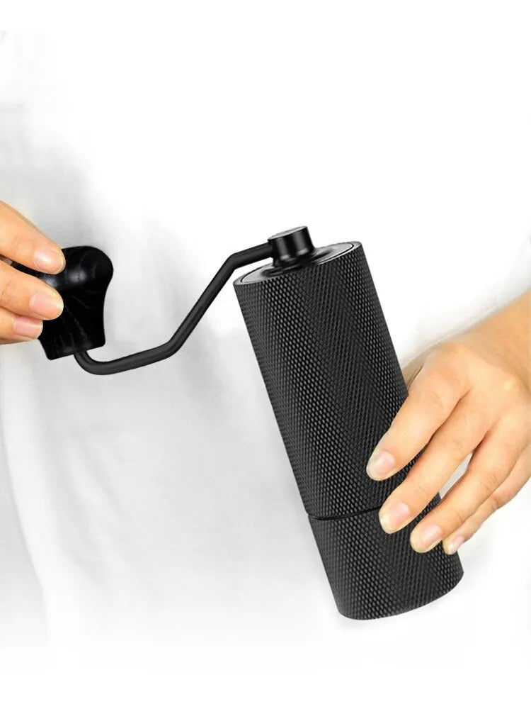 Moledor de Cafe Trinidad Negro Acero Inoxidable Manual Profesional