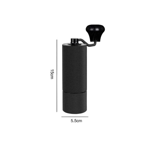 Moledor de Cafe Trinidad Negro Acero Inoxidable Manual Profesional