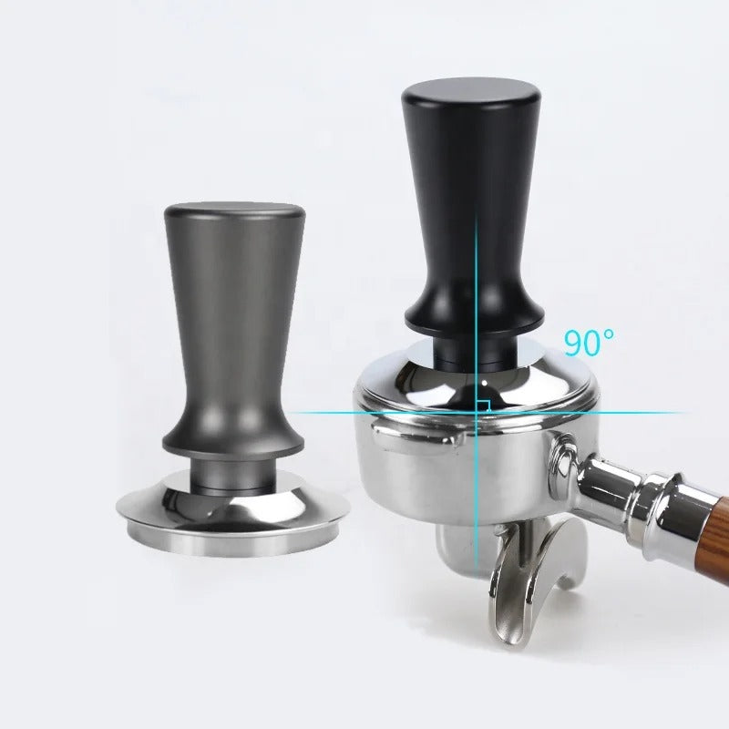 Tamper Martillo 58mm / 53mm / 51mm Negro Mango Aluminio Profesional