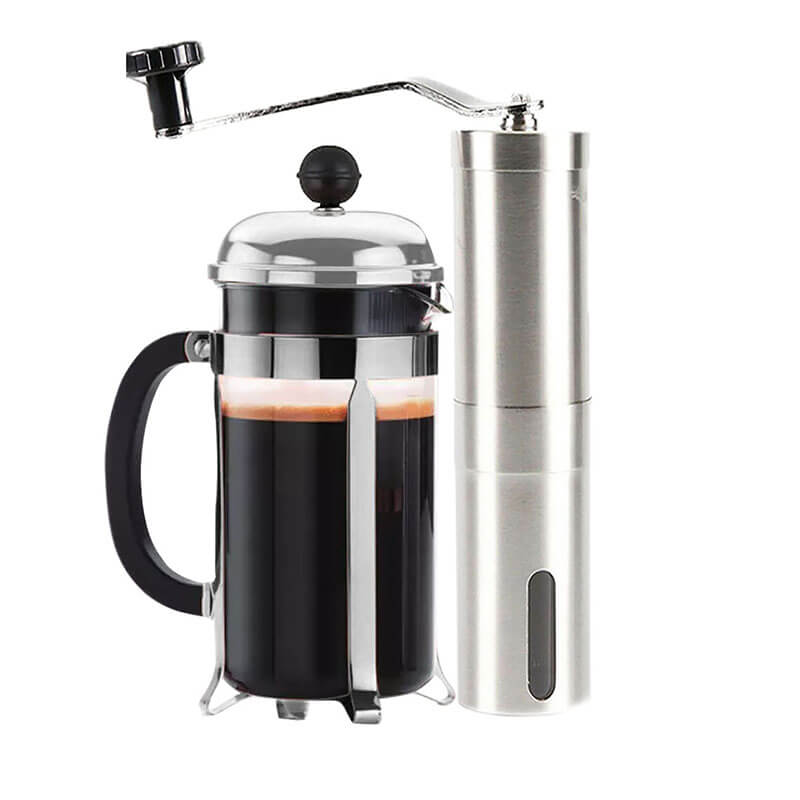 Combo Silver Pro: Café + Prensa + Molino