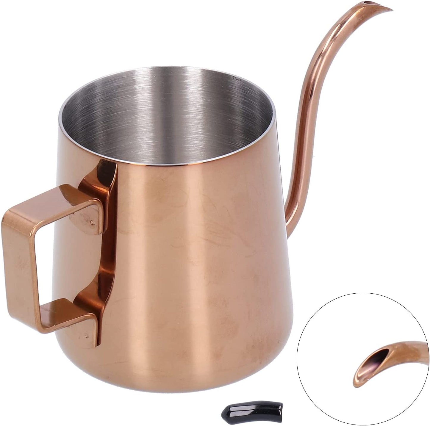 Jarra Cuello Cisne Oro Rosa 350ml