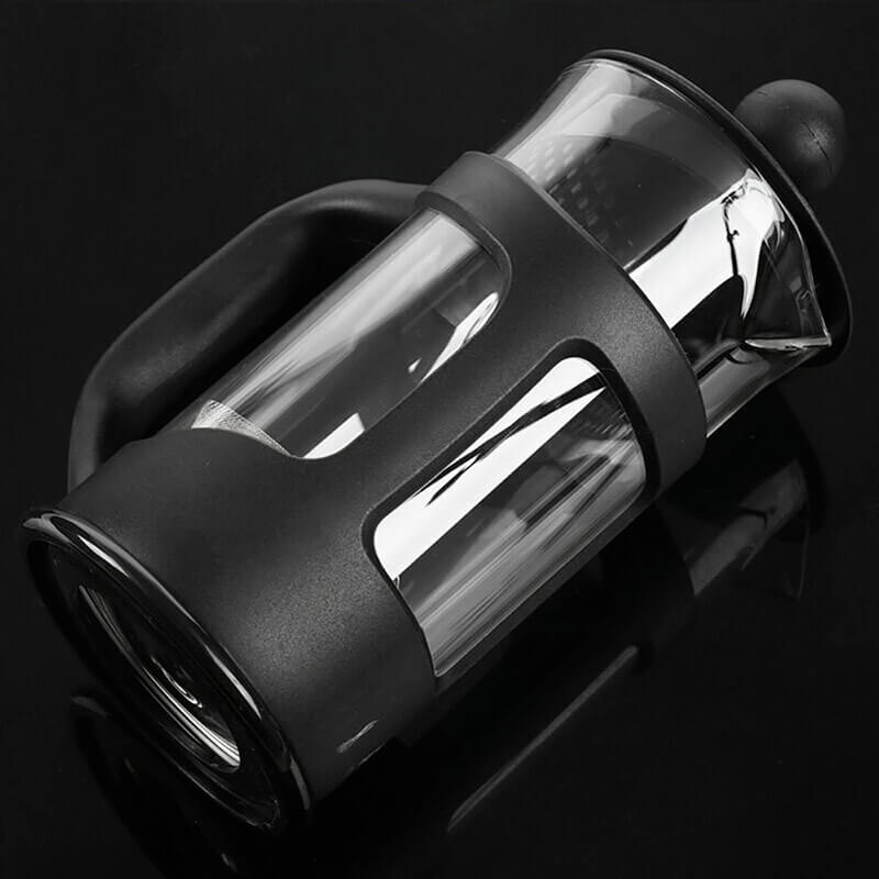 Prensa Francesa Negra Clasica 350ml RASGOS