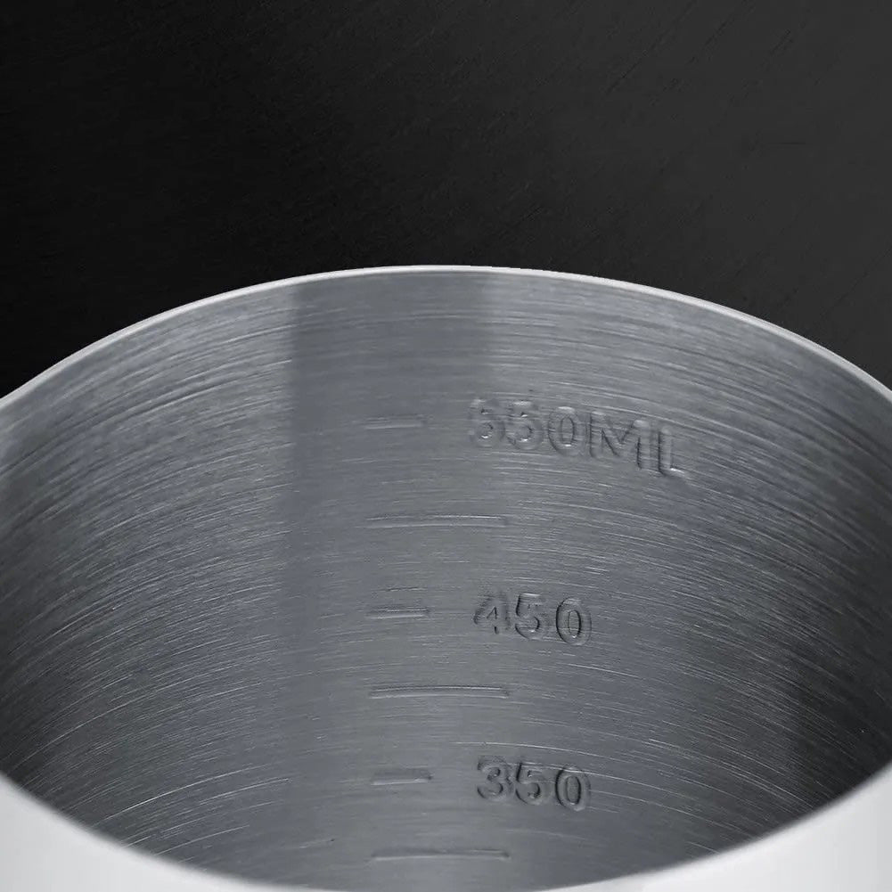 Jarra De Acero Inoxidable Medidora Para Café Latte 350ml / 550ml / 900ml