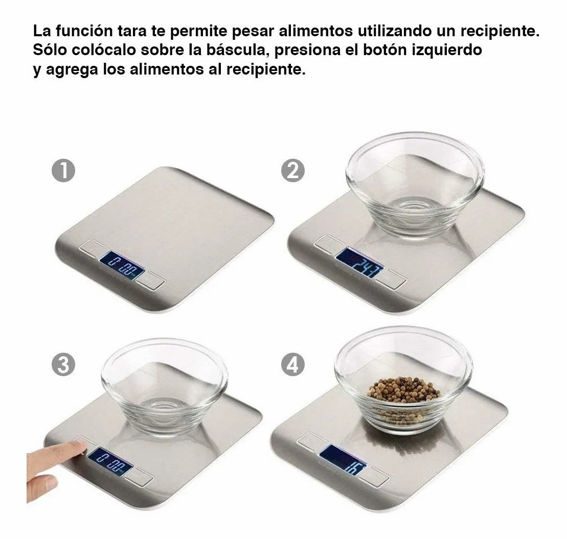Gramera Digital Cristal 1g-5000g
