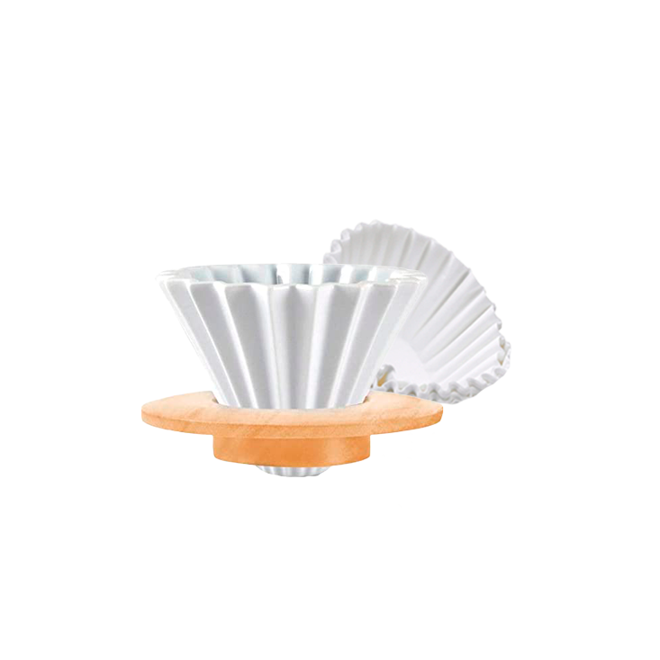 Kit V60 Origami 01 (1-2 Tazas): Origami + Filtros