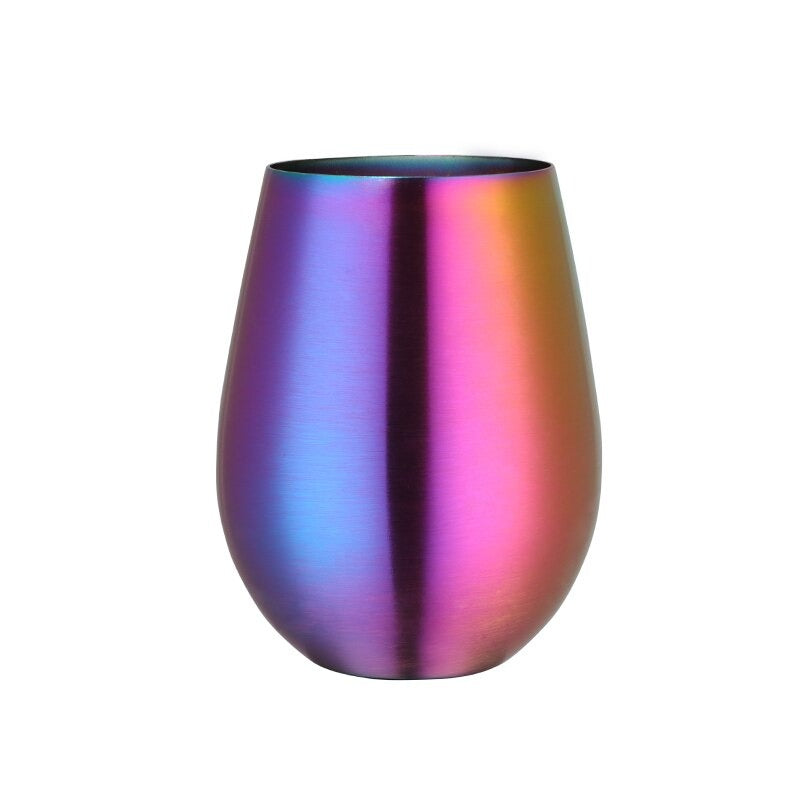 Set Vasos x 3 Unidades Acero Inoxidable