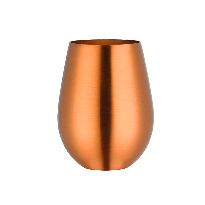 Set Vasos x 3 Unidades Acero Inoxidable