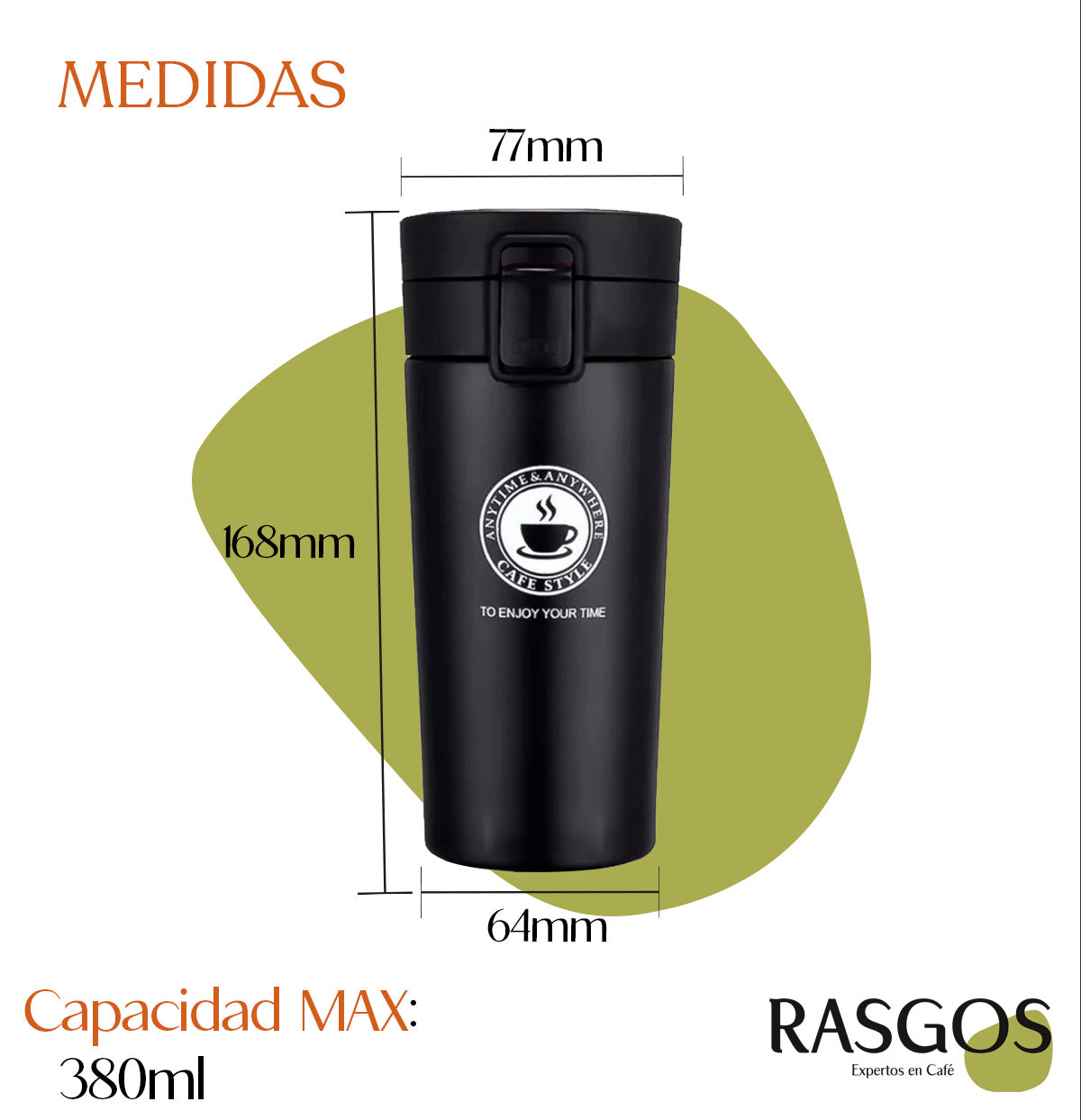 Termo Personal Acero 350ML