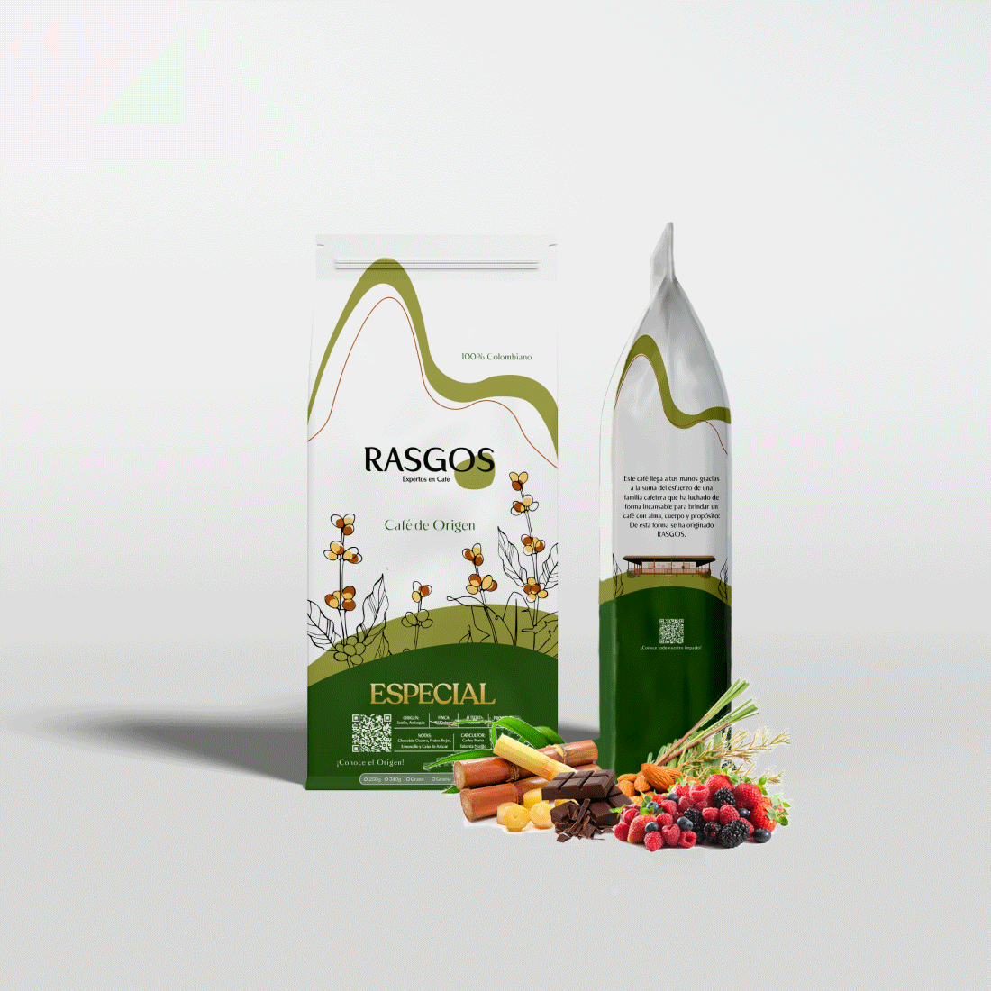 Café Especial Blend Origen Lavado | Insignia Colombia Suave 250g | Jardín-Ant