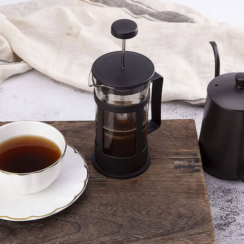 Prensa Francesa Negra Disponible en 350ML/600ML/800ML