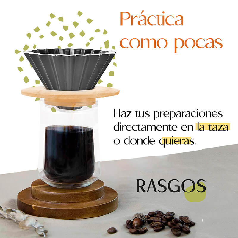 Dripper V60 Origami 2-4 Tazas