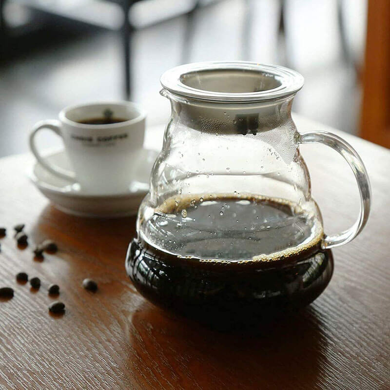 Jarra Servidora de Café Cristal Borosilicato 800 ml