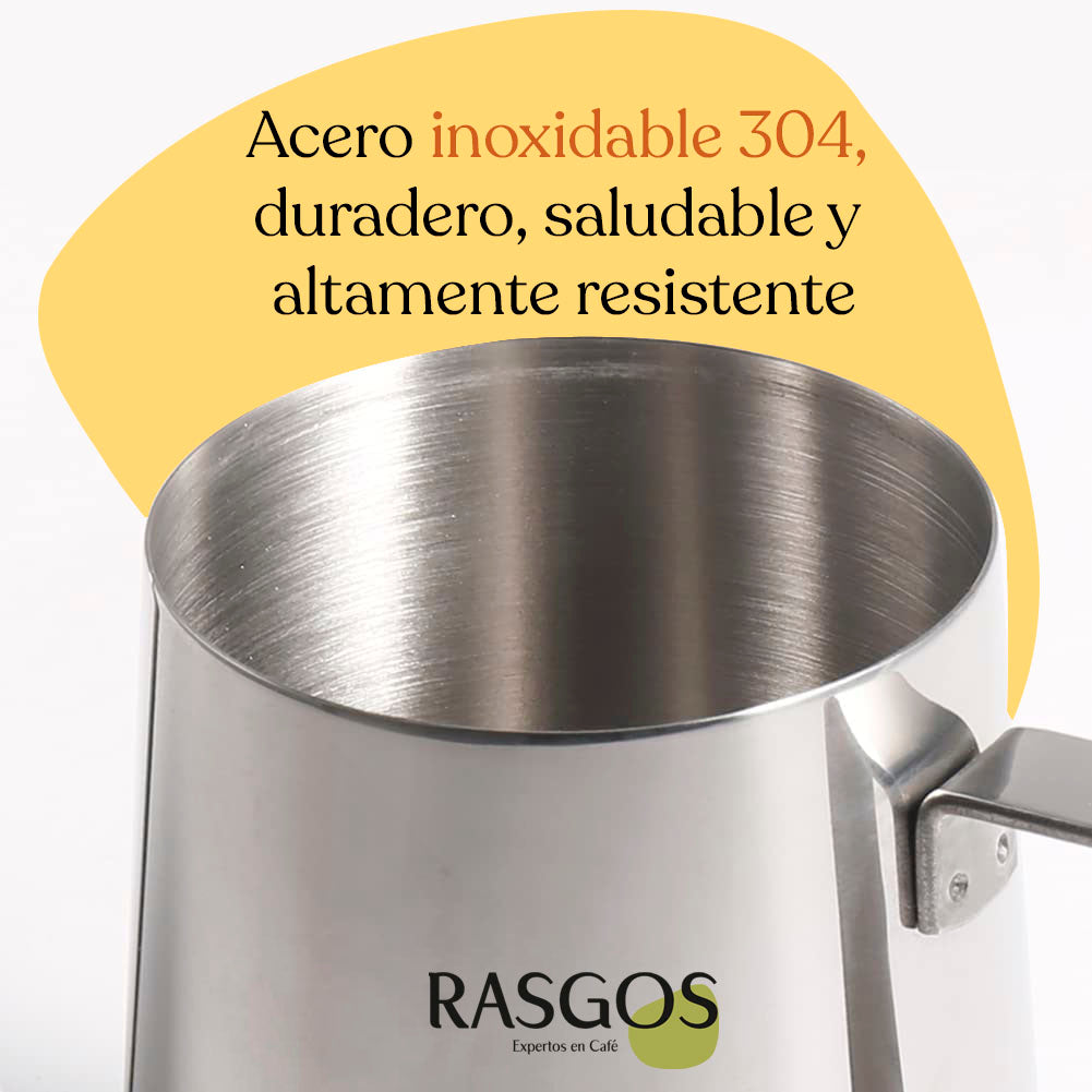 Jarra Cuello de Ganso Tetera Acero Inoxidable Plata 600ml