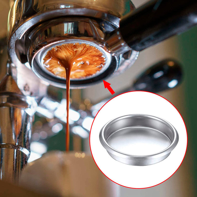 Kit Limpieza Maquina Espresso Cepillos + Filtro Ciego 57mm