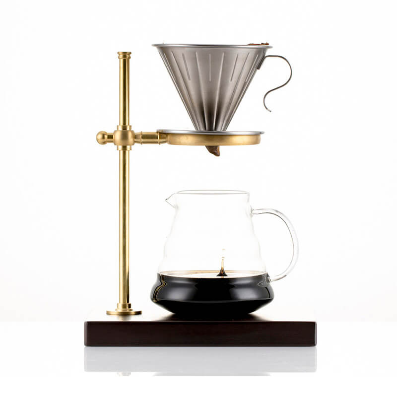 Método Dripper V60 en Acero Inoxidable (2-4 Tazas)