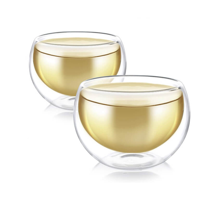 Vaso Doble Fondo Borosilicato 50ml