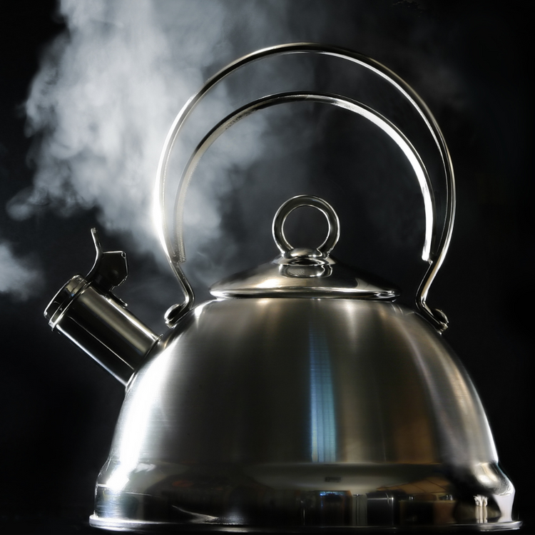 Teteras Cuello de Cisne y Calentadores de Agua