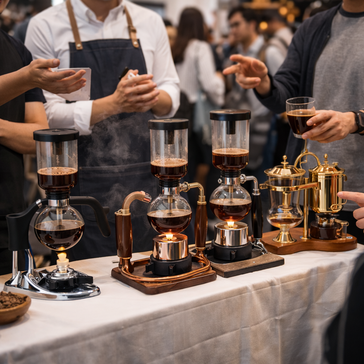 Cafeteras Métodos Sifón Japonés | Sifón Belga