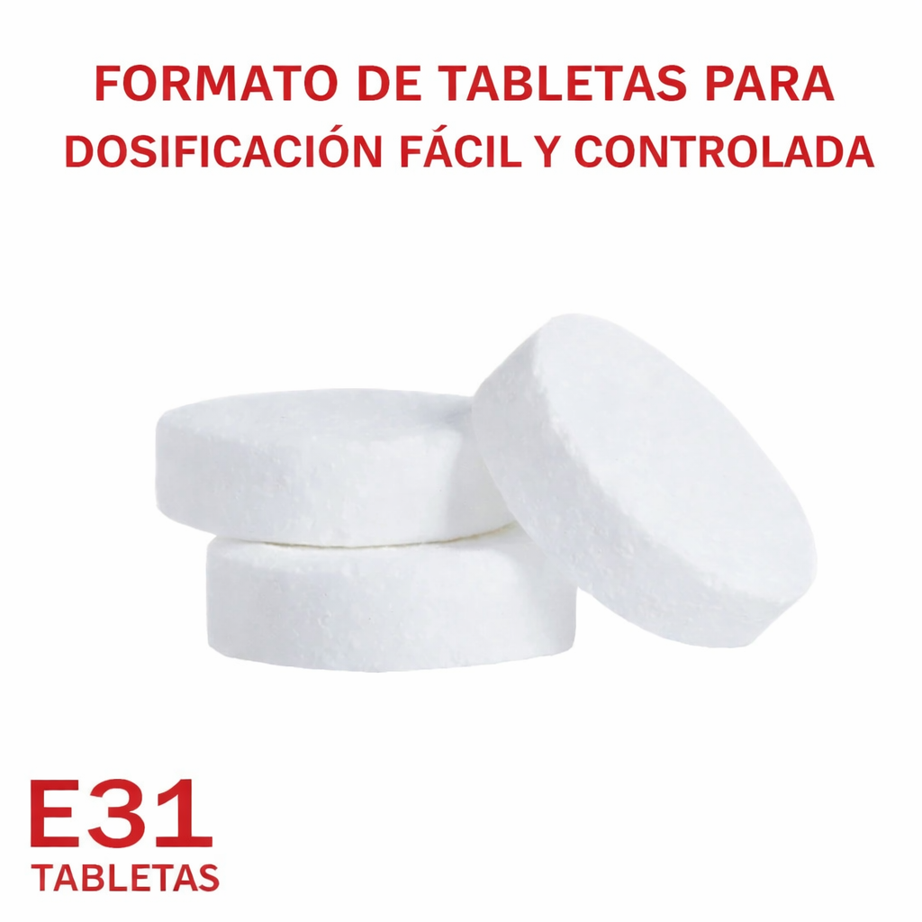 CAFIZA Detergente Limpieza Maquina Espresso Tabletas E31