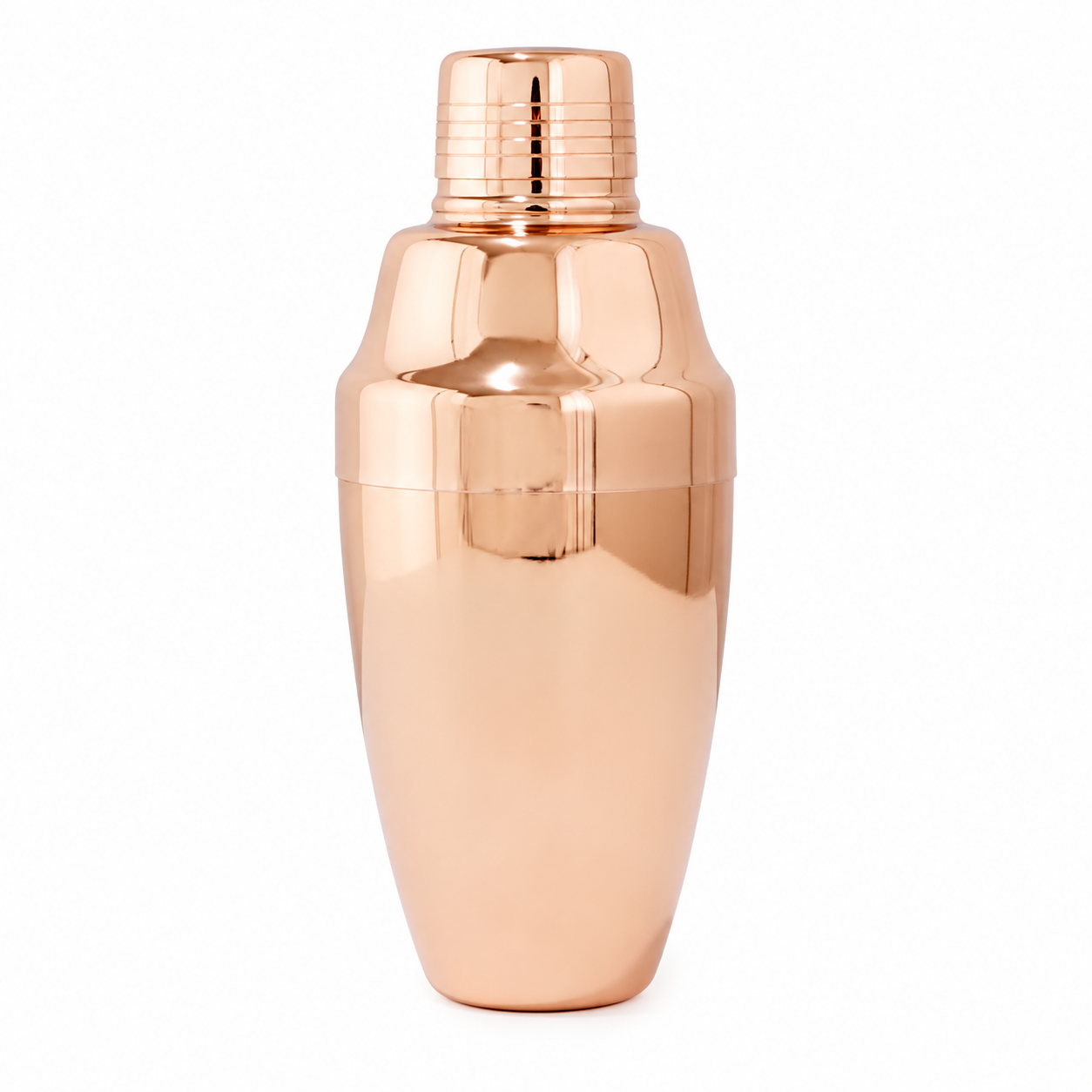 Coctelera Shaker Acero Inoxidable 750 ml Oro Rosa para Cocteles