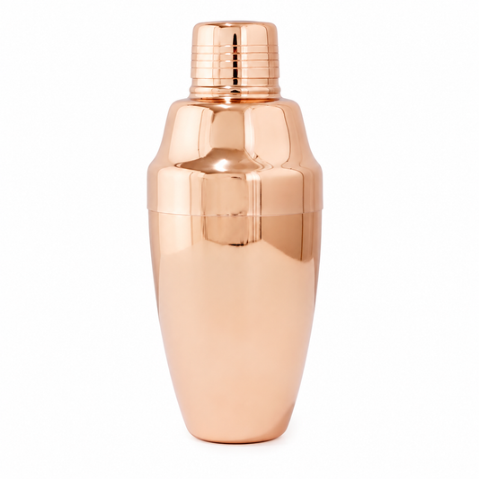 Coctelera Shaker Acero Inoxidable 750 ml Oro Rosa para Cocteles