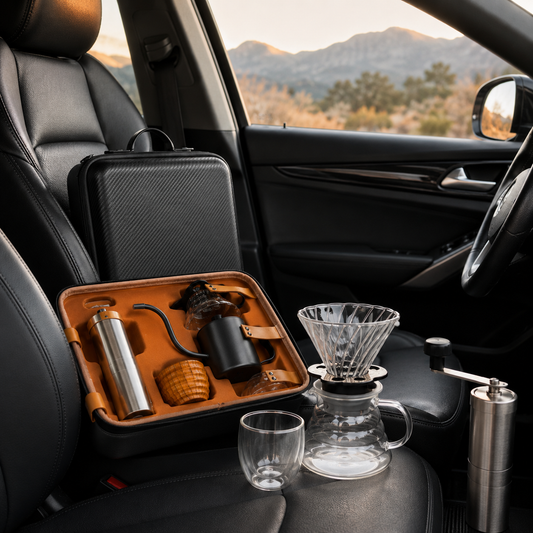 Kit V60 Portatil Para Cafe Filtrado | Experiencia Barista Profesional