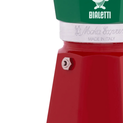 Bialetti Moka Express Italia Tricolor 3 Tazas