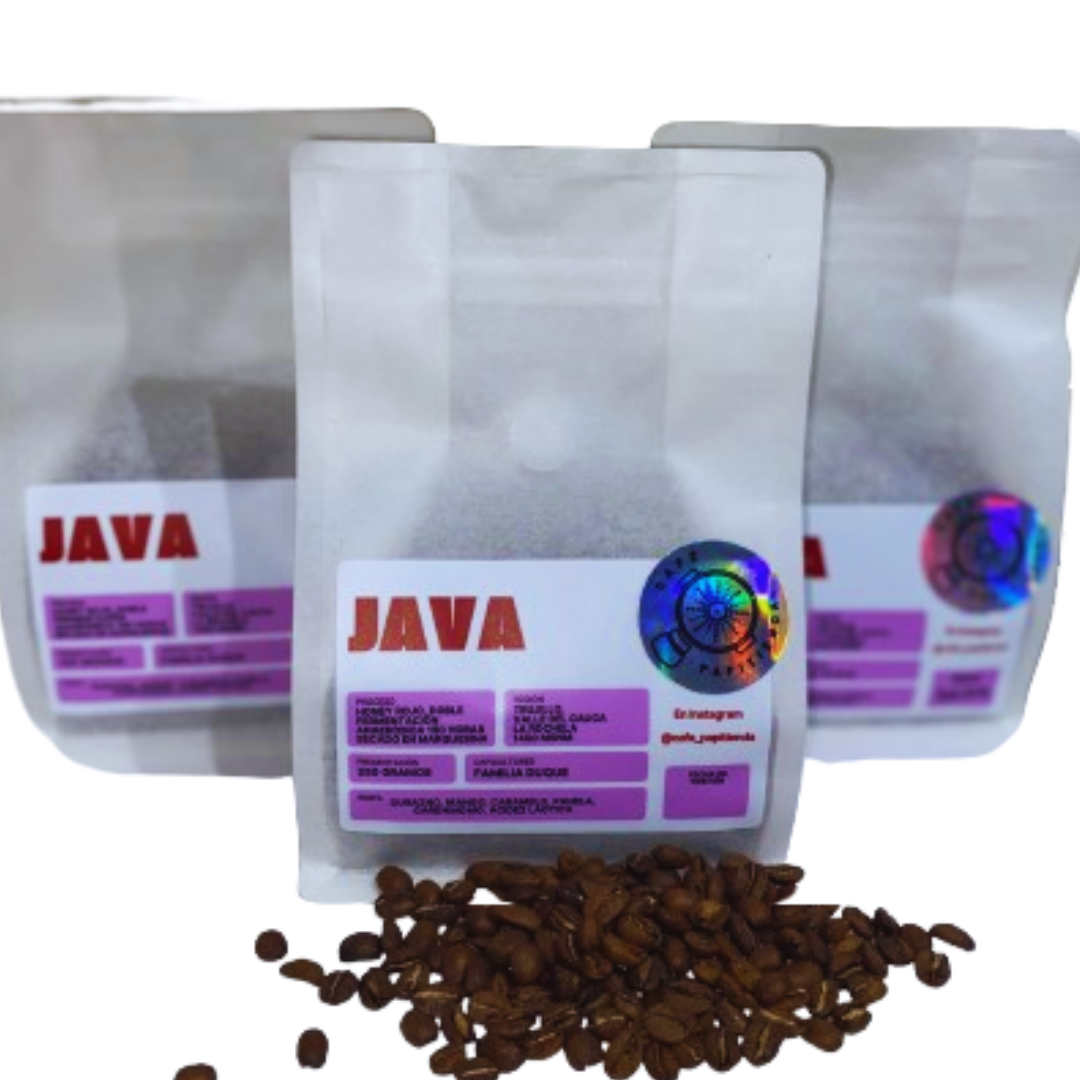 Café de Exótico PAPITIENDA Variedad JAVA Red Honey 250 g | Trujillo, Valle del Cauca
