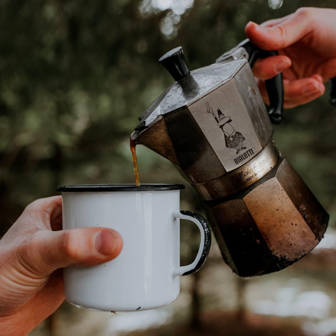 Bialetti Cafetera Moka Italiana Espress en Aluminio 3 Tazas