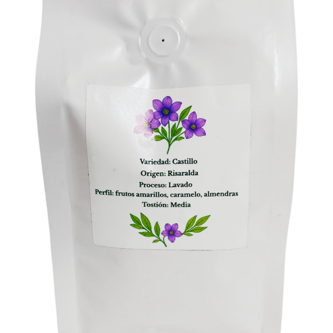 Café Colombiano Boronia Castillo de Especialidad Lavado 250 g | Risaralda