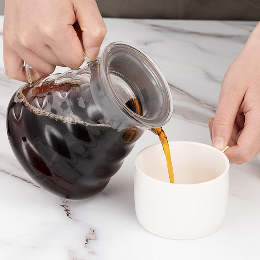 Server de Café 600ml Cristal Borosilicato de Alta Calidad