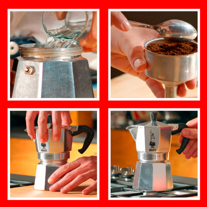 Bialetti Moka Italiana Express 6 Tazas