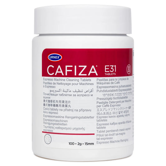 CAFIZA Detergente Limpieza Maquina Espresso Tabletas E31