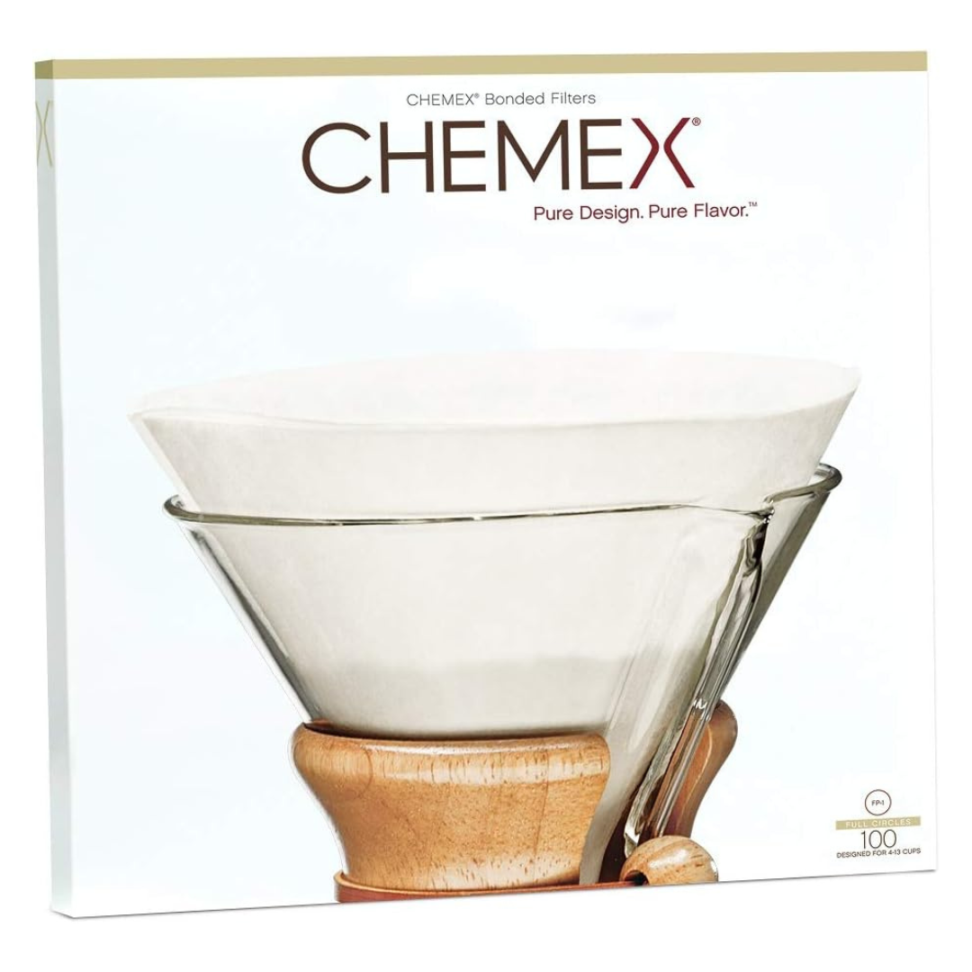 Filtros para Chemex Circulos Blancos x100
