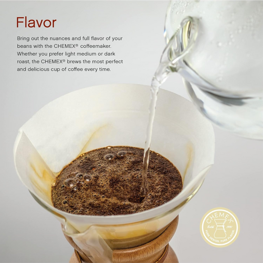 Filtros para Chemex Circulos Blancos x100