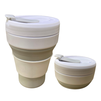 Vaso En Silicona Reutilizable Retráctil 350ml