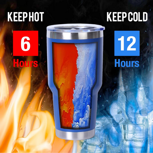 Termo Vaso Doble Pared Termico Negro 900ml