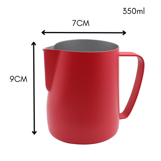 Jarra Cremadora de Barismo Roja 350ml / 600ml