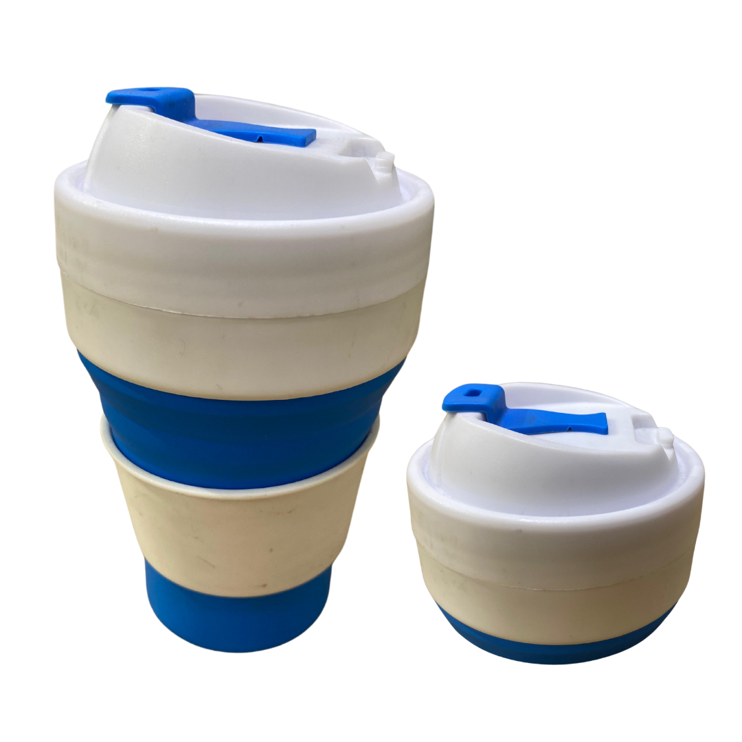 Vaso En Silicona Reutilizable Retráctil 350ml