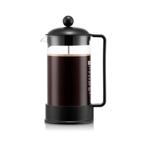 Cafetera Prensa Francesa BODUM Brazil 1 Litro Negra
