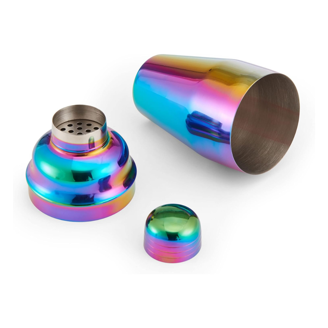 Mezclador de Cocteles Tornasol Acero Inoxidable Coctelera 550ml