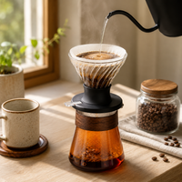 Kit V60 Cafe Metodo Tipo Hario Switch 02 Naranja Server 600 ml